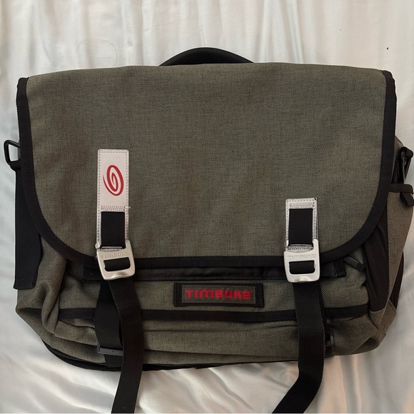 Timbuk2 Command Gray Laptop Tech Bag Work Travel Commuter No Messenger Strap - Picture 1 of 12